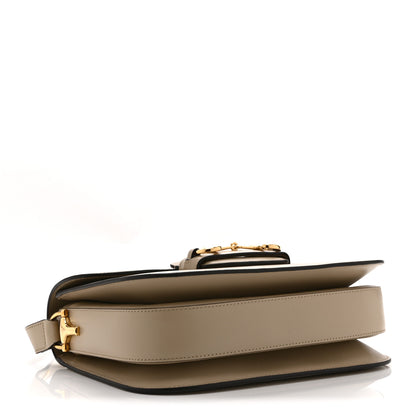Gucci Azalea Calfskin Horsebit 1955 Shoulder Bag  Oatmeal 4 of 11
