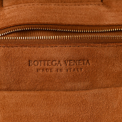 Bottega Veneta French Calfskin Maxi Intrecciato Small Arco Wood 6 of 9