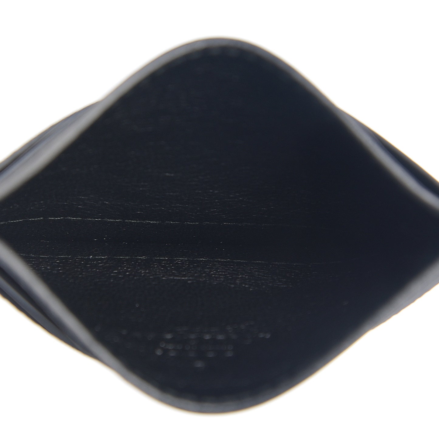 GG Supreme Monogram Bee Print Card Holder Black