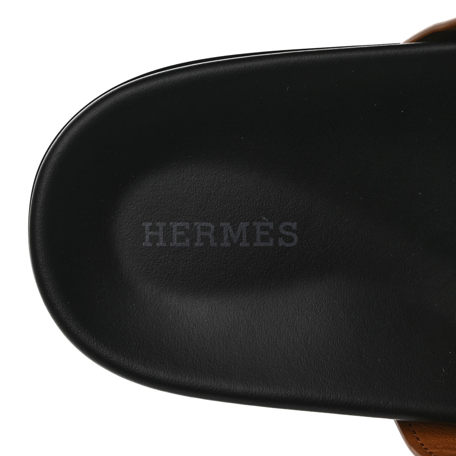 Hermes Calfskin Womens Chypre Sandals 40 Gold 7 of 9