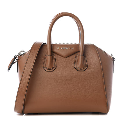 Givenchy Sugar Goatskin Mini Antigona Caramel 1 of 8