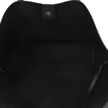 Saint Laurent Calfskin Large Shopping Tote Black 6 of 12