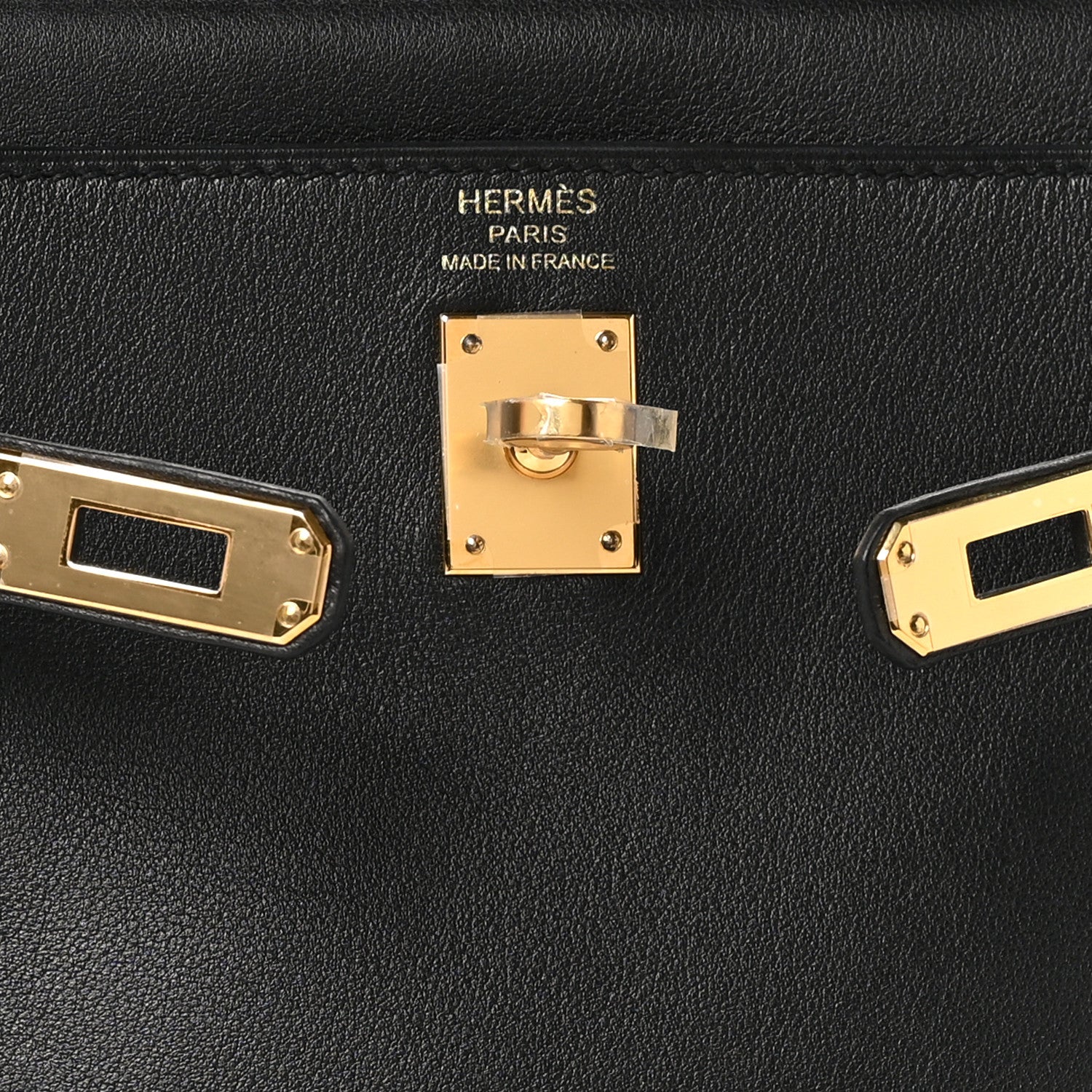 Hermes Swift Kelly Retourne 25 Black 5 of 10