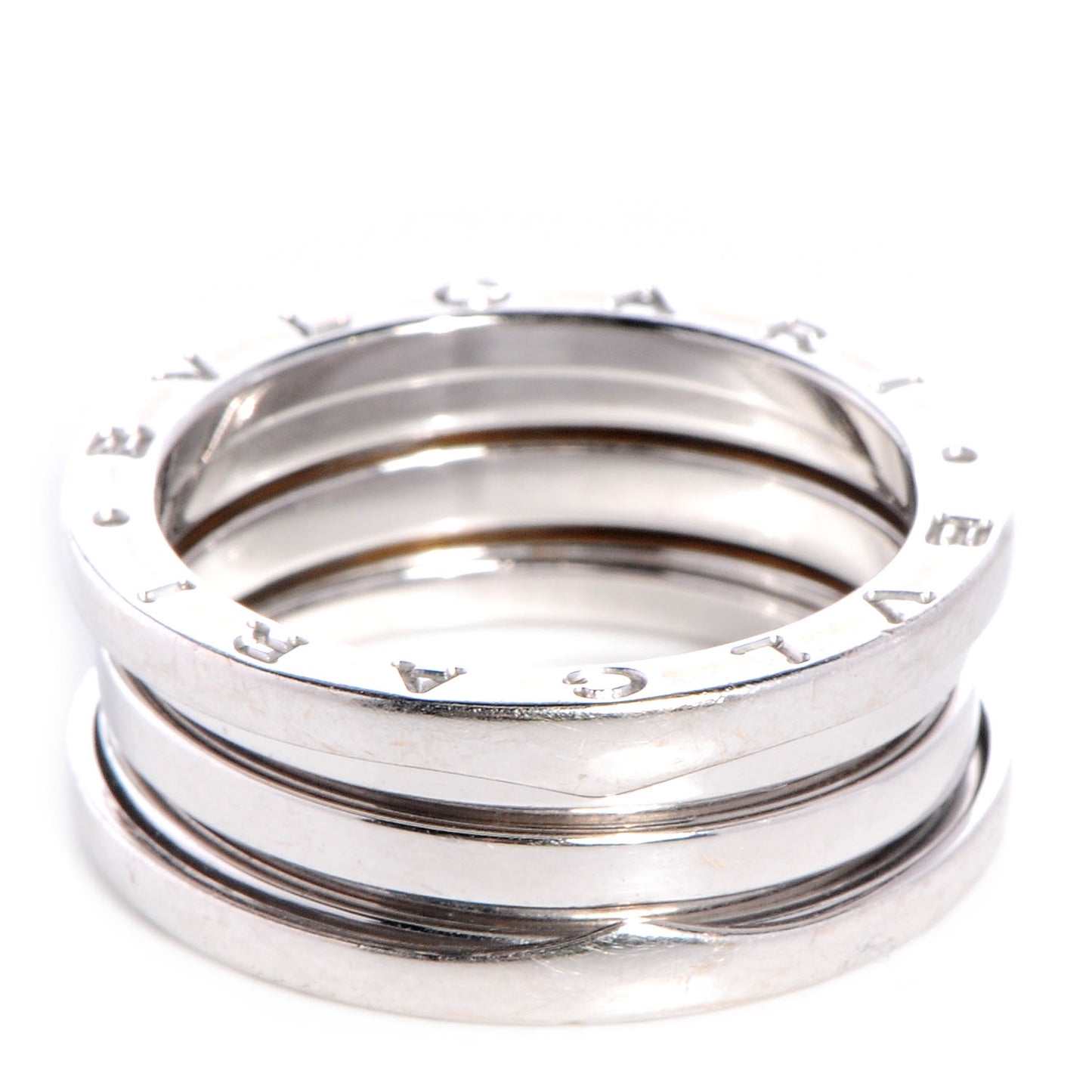 18K White Gold B.Zero1 Four-Band Ring 60 9