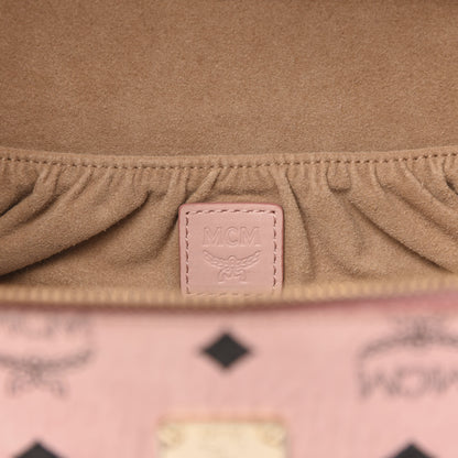 MCM Visetos Vanity Case Soft Pink 6 of 11