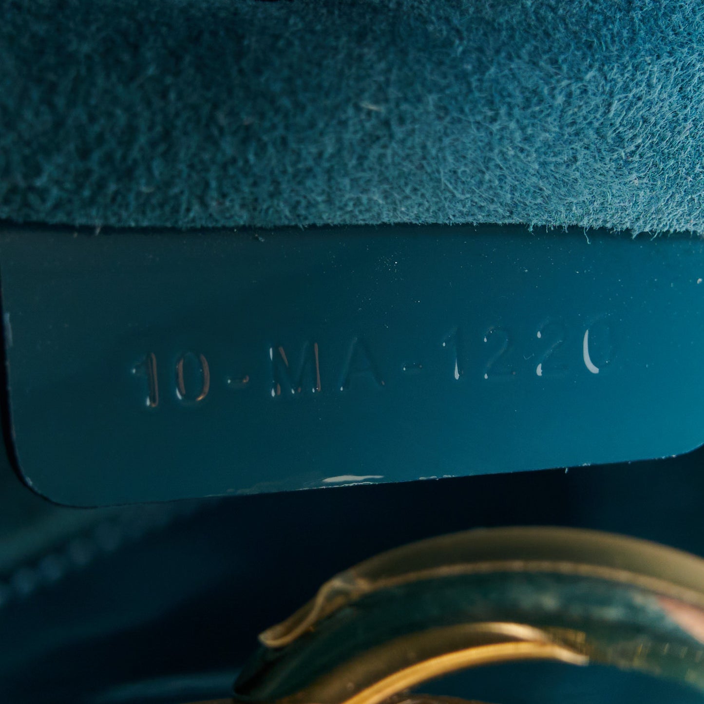 Patent Cannage Small Lady Dior Turquoise