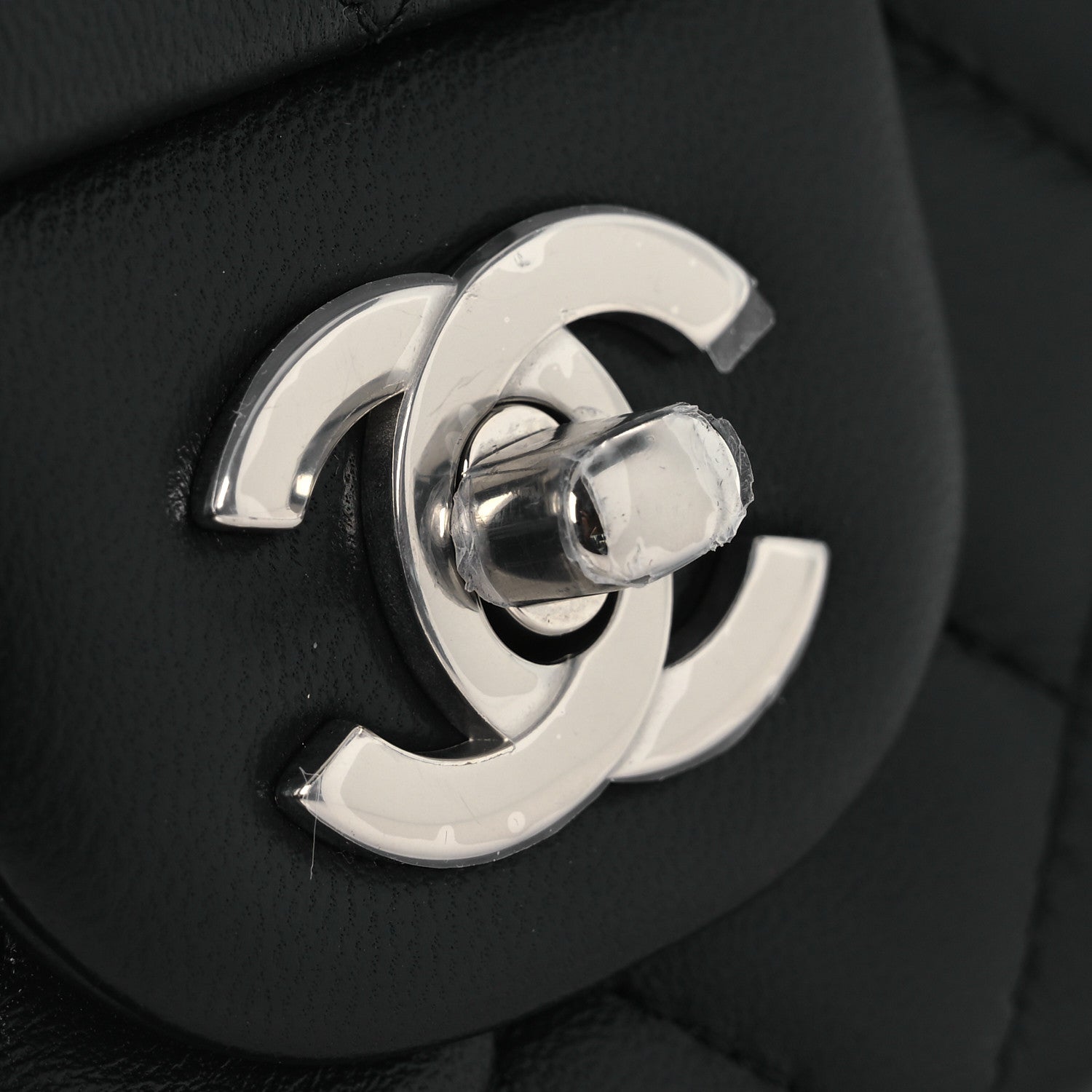 Chanel Lambskin Quilted Mini Rectangular Flap Black 11 of 13