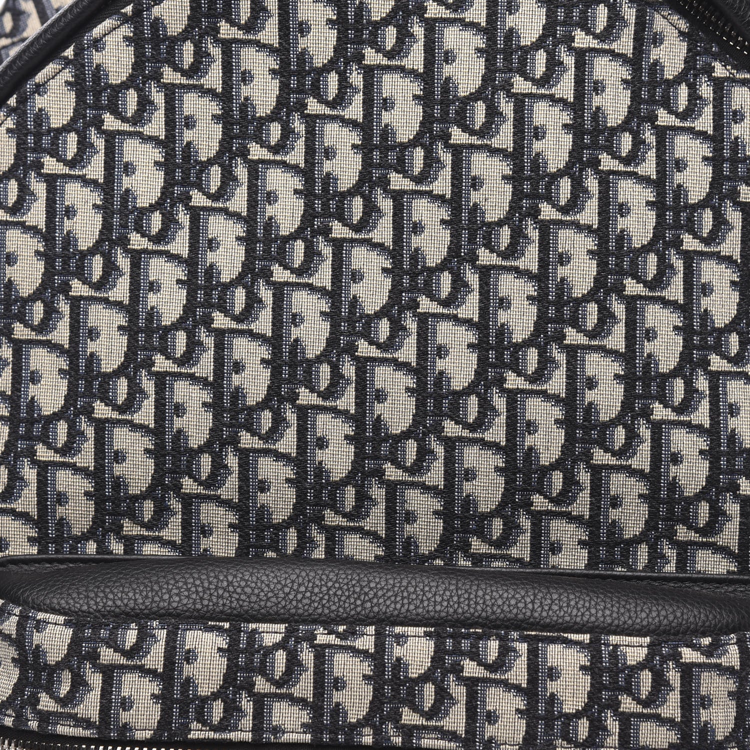 Christian Dior Oblique Calfskin Rider Backpack Beige Black 9 of 9