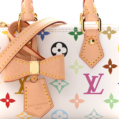 Louis Vuitton LV X TM Monogram Multicolor Nano Speedy White 7 of 12