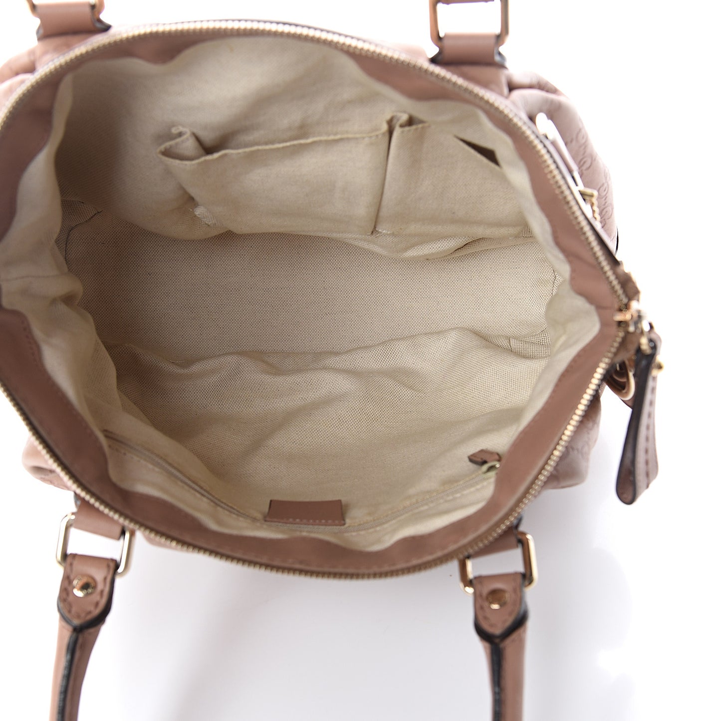 Guccissima Medium Sukey Top Handle Bag Dusty Rose