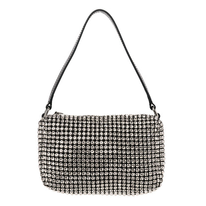 Alexander Wang Mesh Crystal Wanglock Fortune Cookie Bag Black 1 of 8