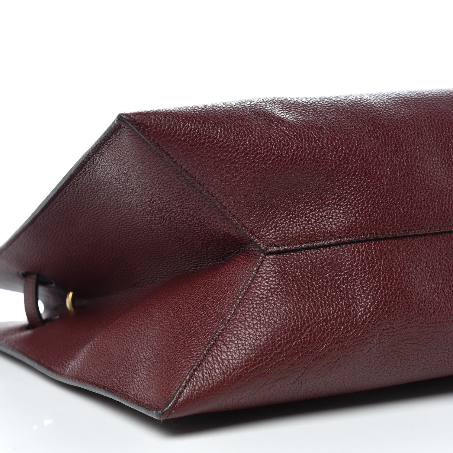 Mulberry Grained Calfskin Small Tyndale Bucket Bag Burgundy 5 of 10