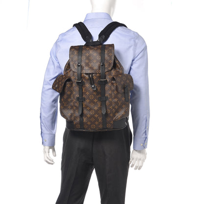 Louis Vuitton Monogram Macassar Christopher PM Backpack 2 of 15