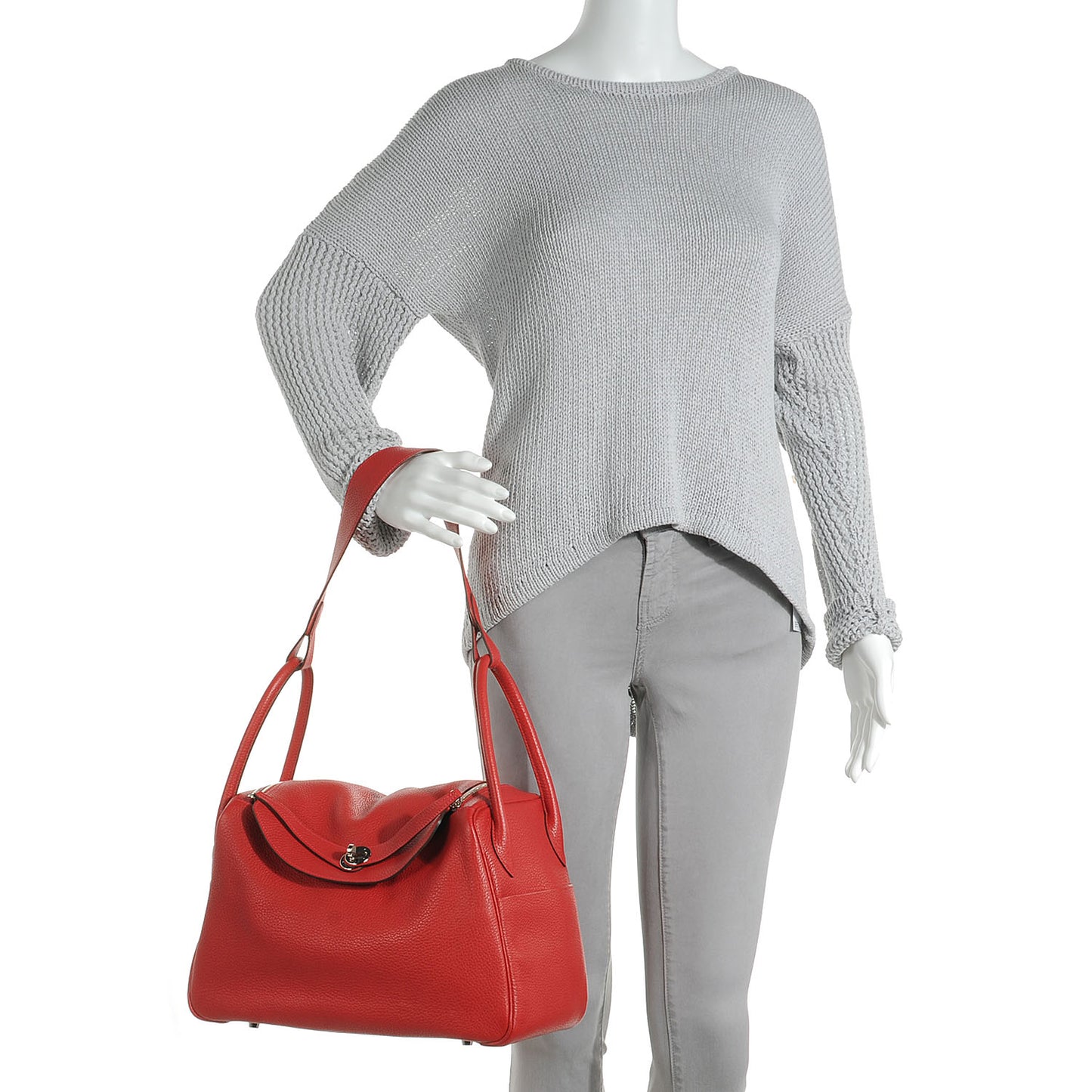 Taurillon Clemence Lindy 34 Rouge Casaque