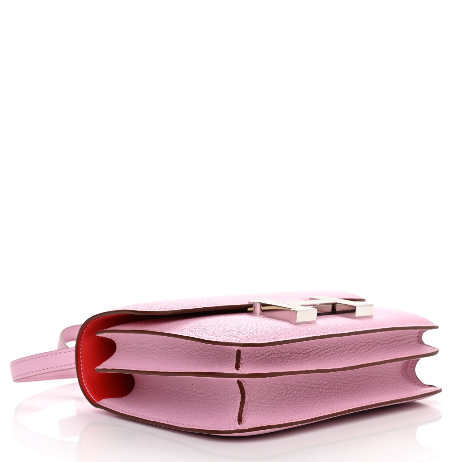 Hermes Chevre Mysore Verso Constance 18 Mauve Sylvestre Rouge Exotique 4 of 11