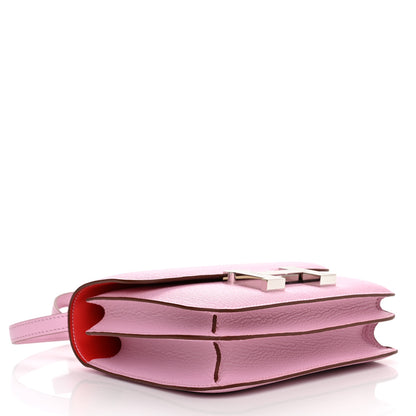 Hermes Chevre Mysore Verso Constance 18 Mauve Sylvestre Rouge Exotique 4 of 11