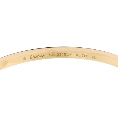 Cartier 18K Yellow Gold Small LOVE Bracelet 17 6 of 8