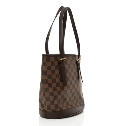 Louis Vuitton Damier Ebene Marais Bucket 23 3 of 10