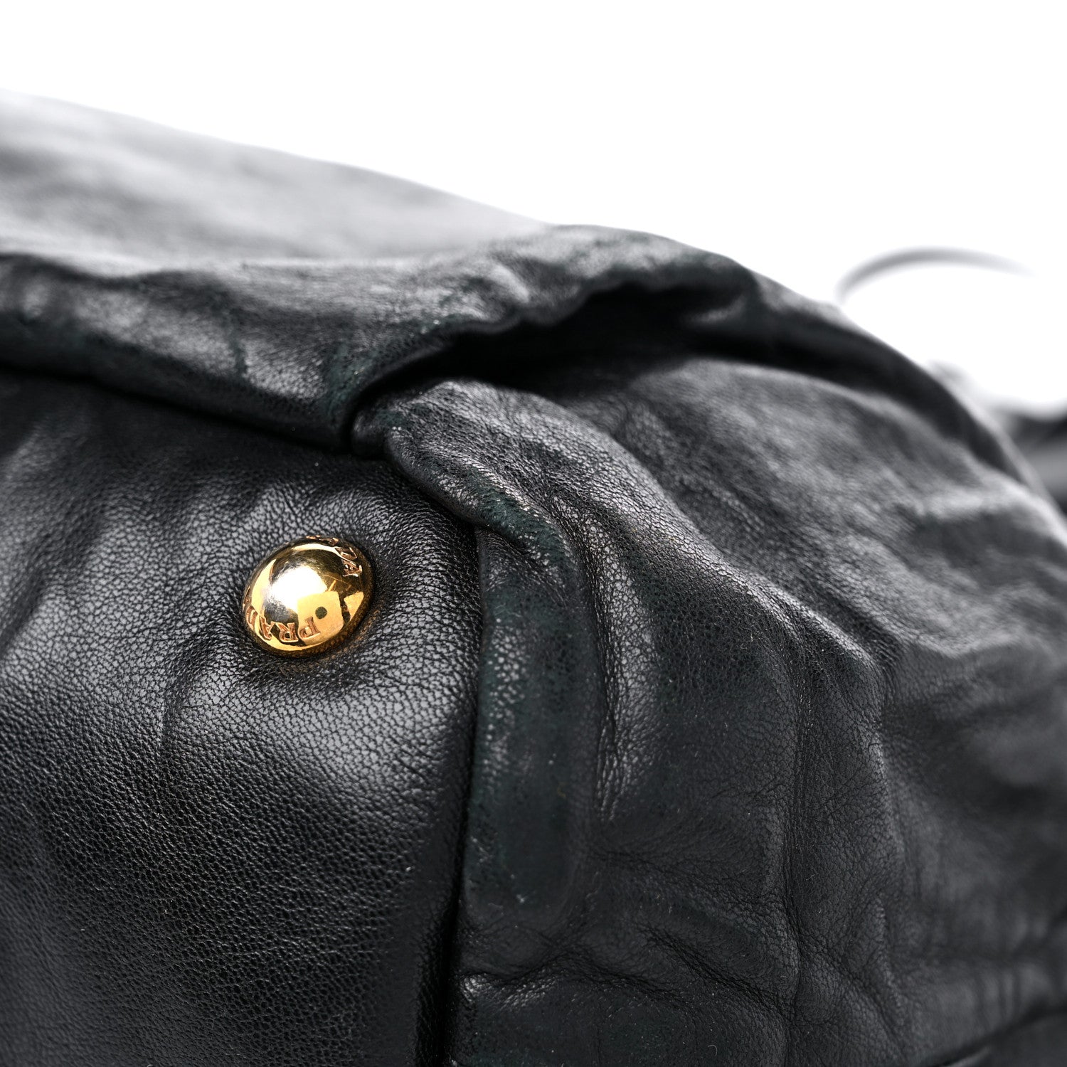 Prada Nappa Bow Tote Black Black 10 of 17