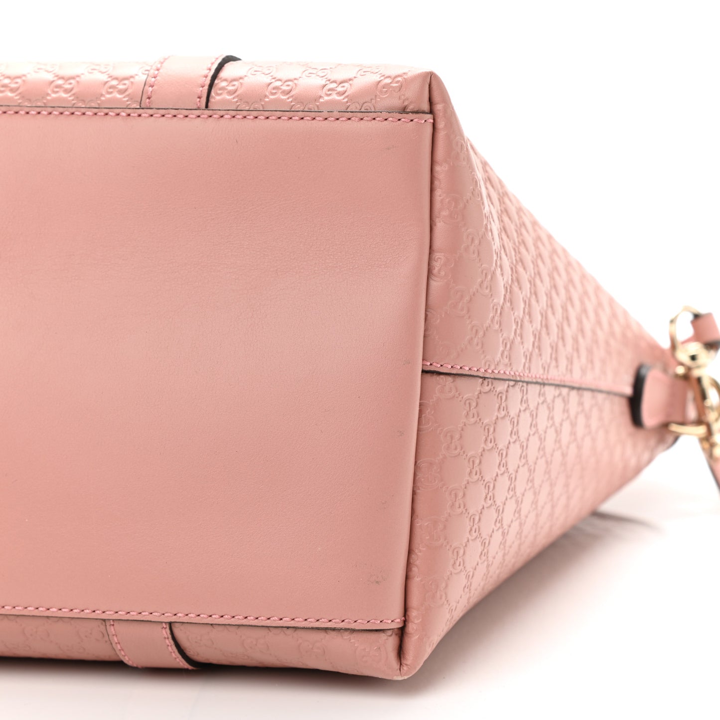 Soft Microguccissima Large Dome Satchel Soft Pink