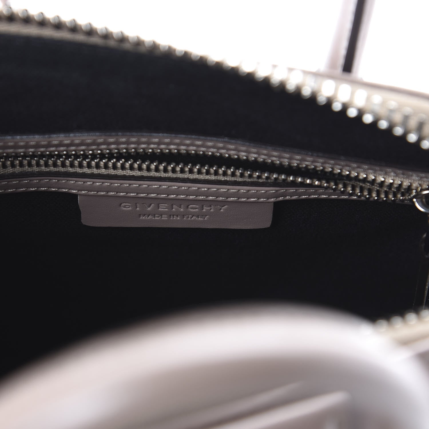 Givenchy Shiny Lord Calfskin Mini Antigona Taupe 7 of 10