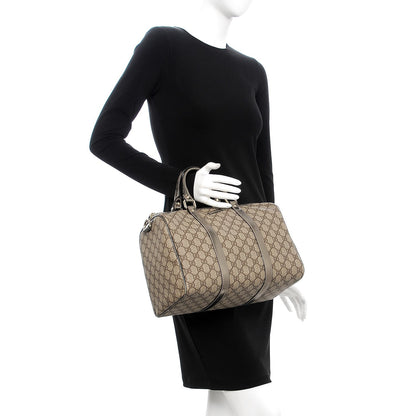 Gucci GG Plus Monogram Medium Joy Boston Pewter 2 of 15