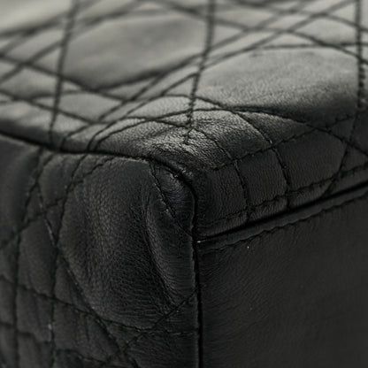 Christian Dior Lambskin Cannage Medium Lady Dior Black 13 of 30