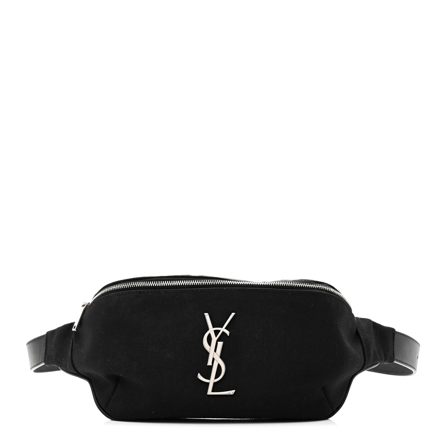 Canvas Monogram Belt Bag Black