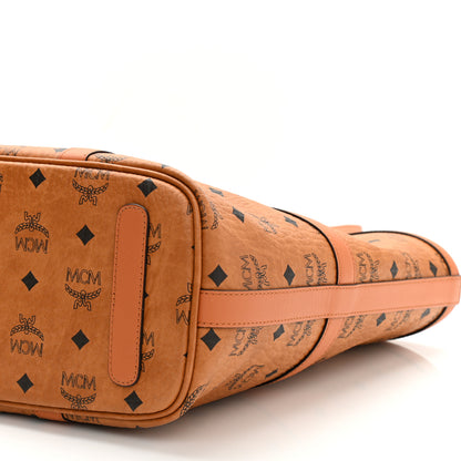 MCM Visetos Nappa Medium Aren Tote Cognac 11 of 11