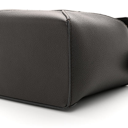 Loewe Soft Grained Calfskin Small Puzzle Edge Bag Dark Grey 10 of 11