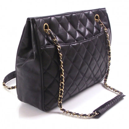 Chanel Vintage Quilted Shopping Tote 3 of 11