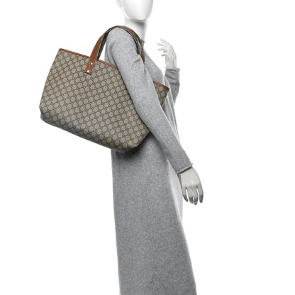 Gucci GG Plus Monogram Medium Signature Web Loop Tote Brown 2 of 12
