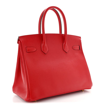 Hermes Epsom Birkin 30 Rouge Casaque 3 of 11