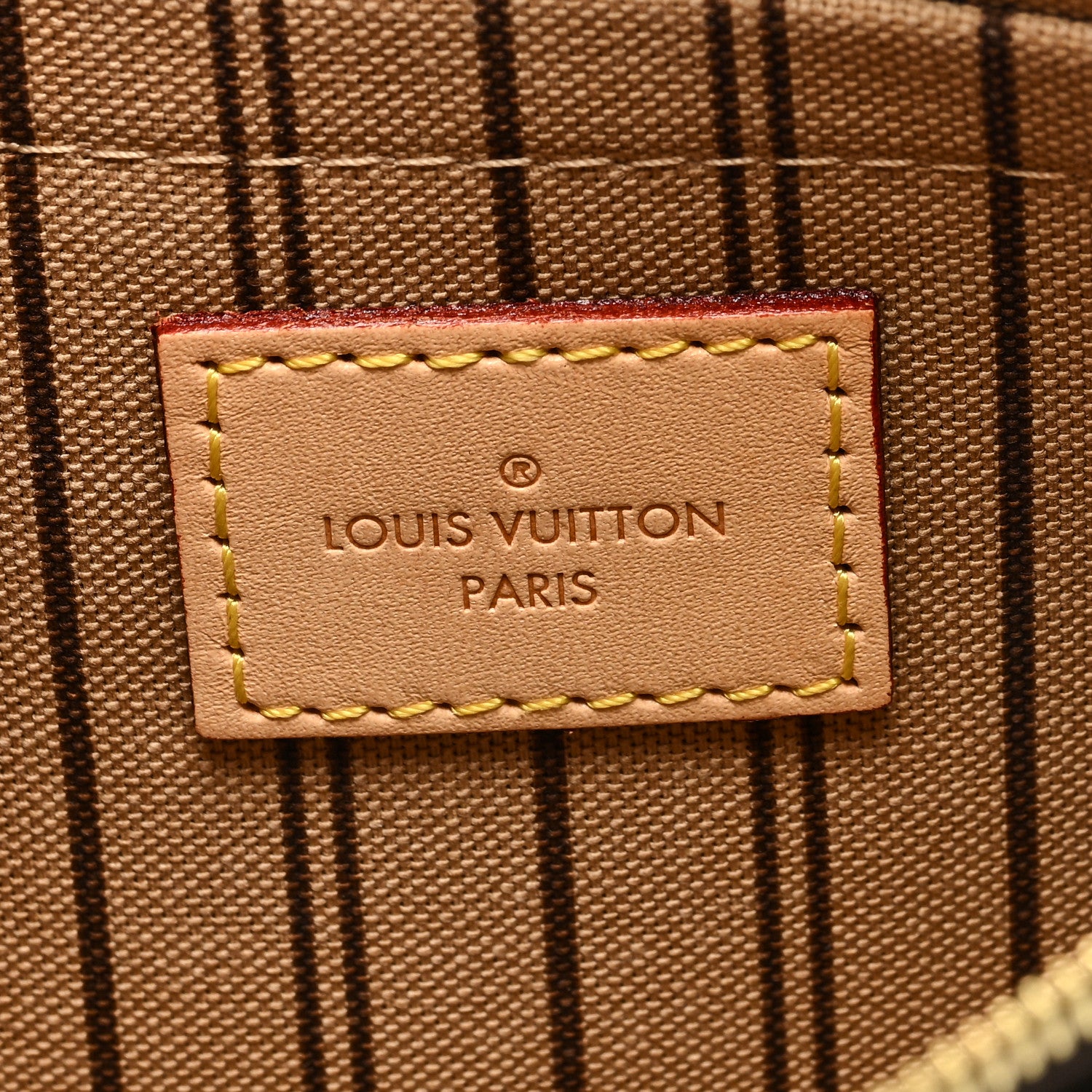 Louis Vuitton Monogram Neverfull MM GM Pochette 6 of 6