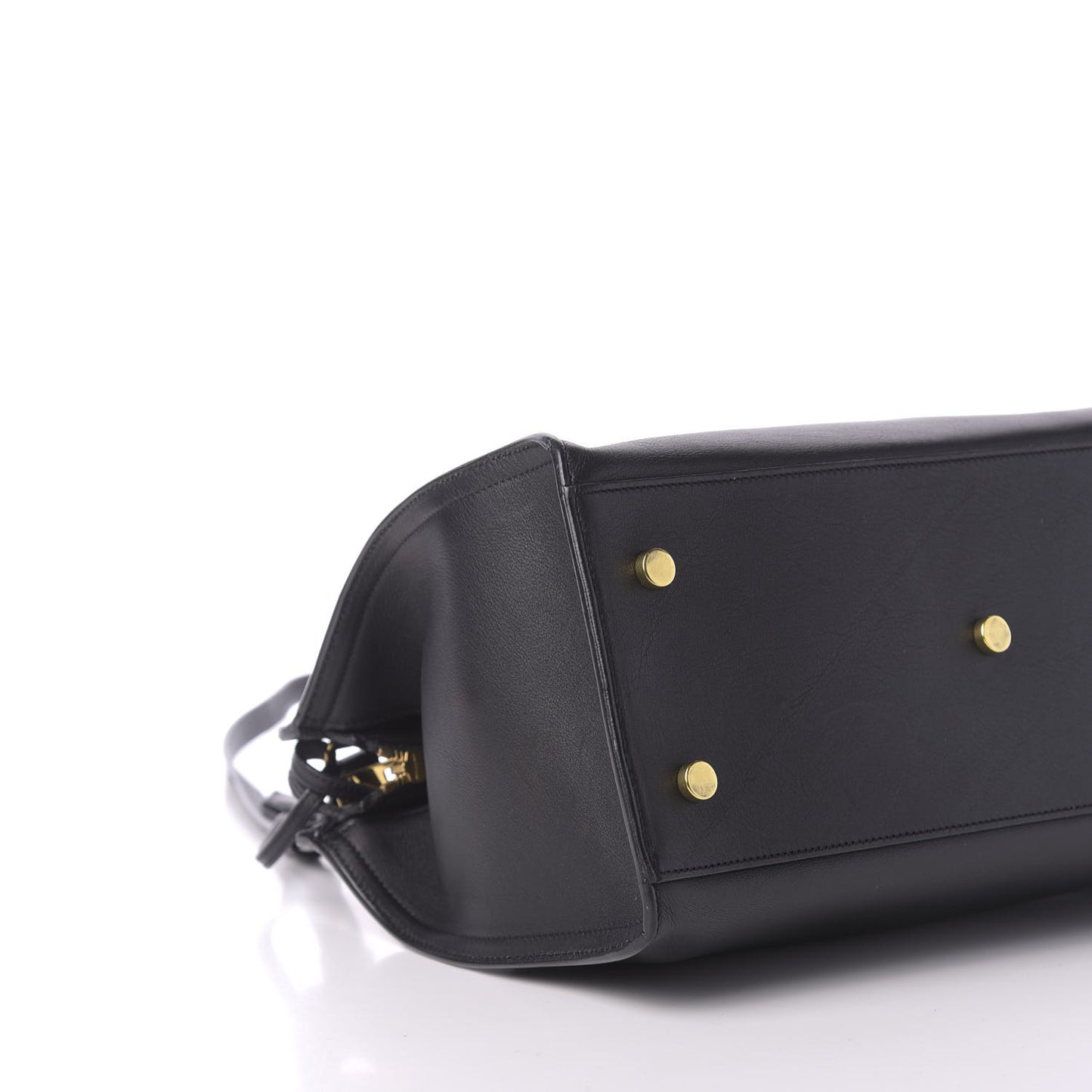 Smooth Calfskin Small Monogram Cabas Black