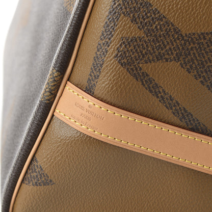 Louis Vuitton Reverse Monogram Giant Speedy Bandouliere 30 8 of 10