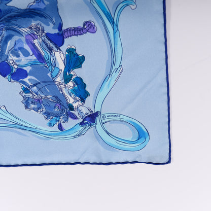 Hermes Silk Ecole Portugaise D'Art Equestre Scarf 90 3 of 5