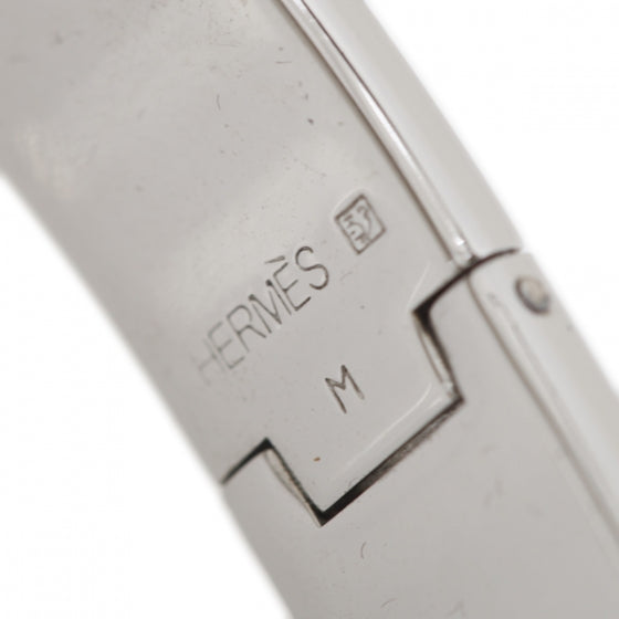 Hermes Enamel Clic Clac H Narrow Bracelet PM Grey 5 of 5