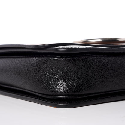 Burberry Calfskin Small D-Ring Bag Tan Black 5 of 9