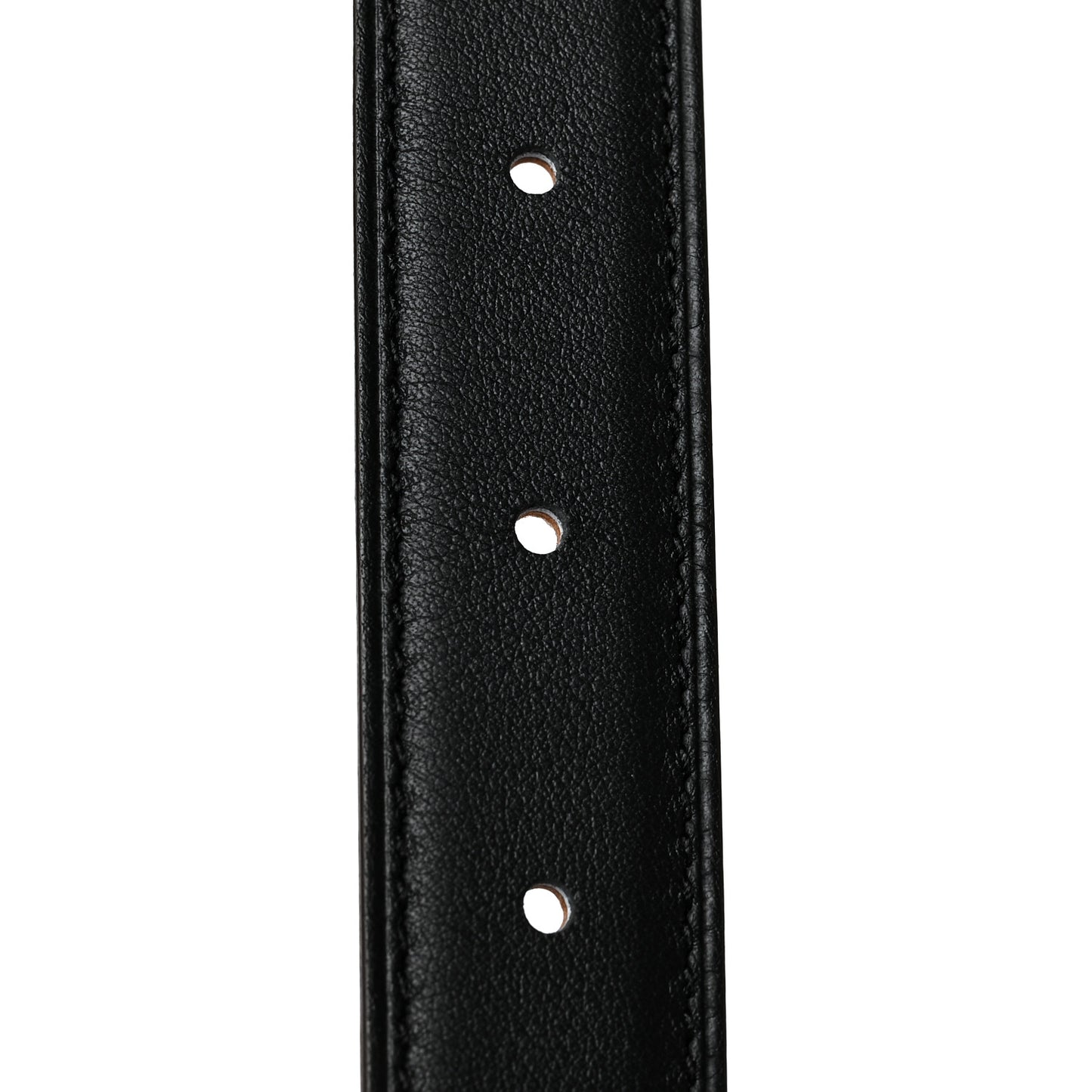 Swift Epsom 24mm H Belt 75 Black Gold