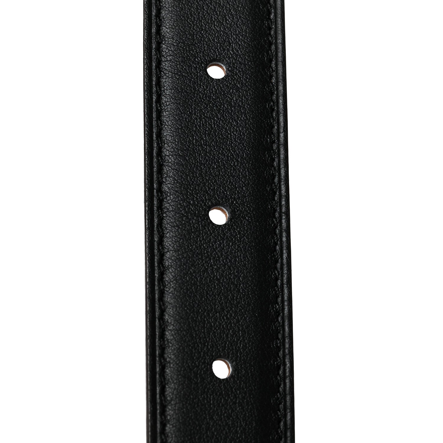 Hermes Swift Epsom 24mm H Belt 75 Black Gold 6 of 7