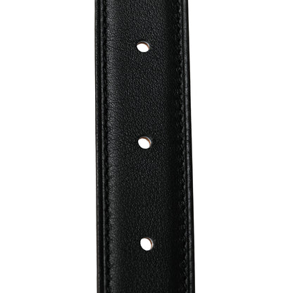 Hermes Swift Epsom 24mm H Belt 75 Black Gold 6 of 7