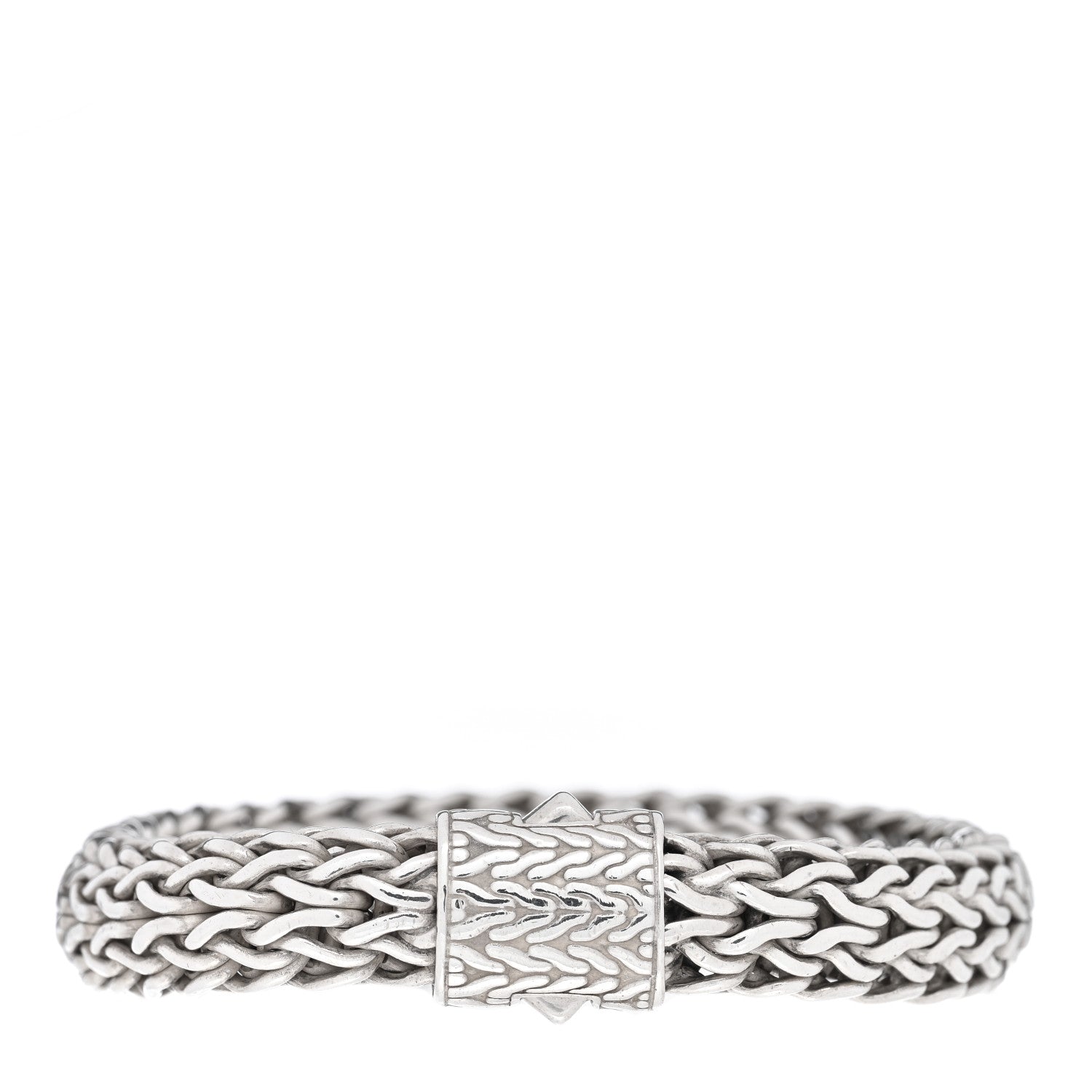 John Hardy Sterling Silver 10.5mm Classic Chain Bracelet 1 of 3