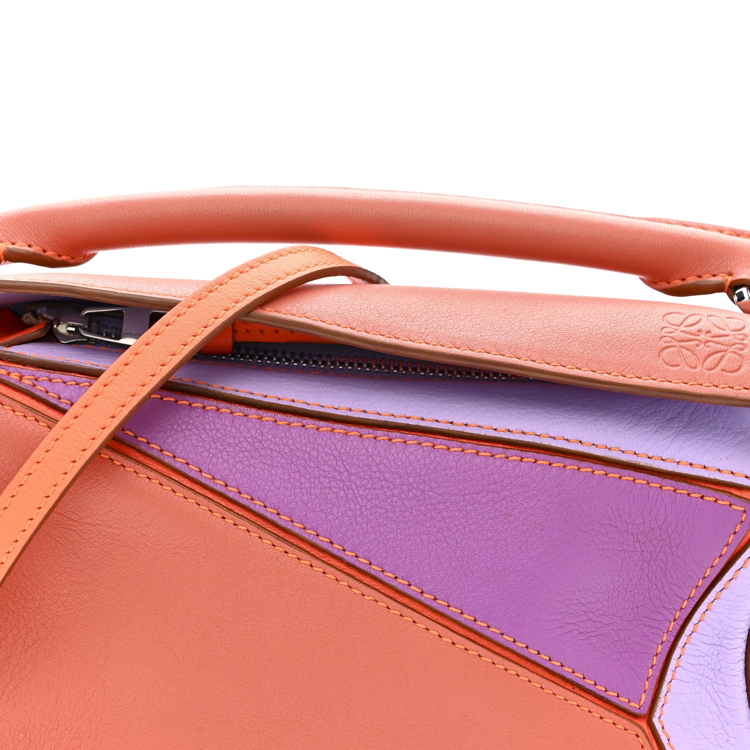けーご　804045 Loewe Calfskin Mini Puzzle Bag Multicolor 1855704 – FASHIONPHILE