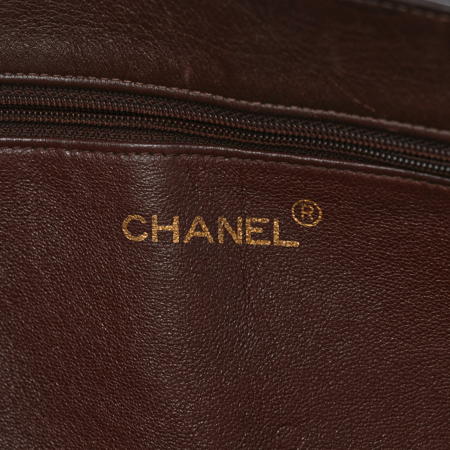 Lambskin CC Tote Brown