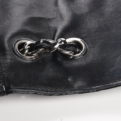 Chanel Vinyl Quilted In the Business Flap Bag Black 9 of 14