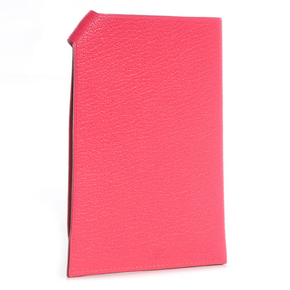 Hermes Chevre Mysore Tarmac PM Passport Holder Rose Lipstick 8 of 12
