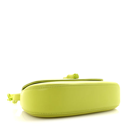 Gucci Calfskin Medium Bamboo Diva Green 4 of 9