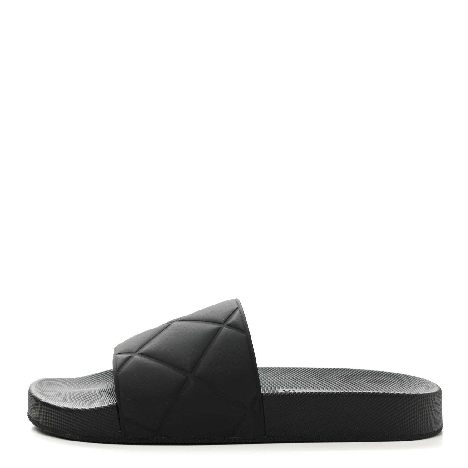 Bottega Veneta Rubber The Slider Sandals 39 Black 1 of 7