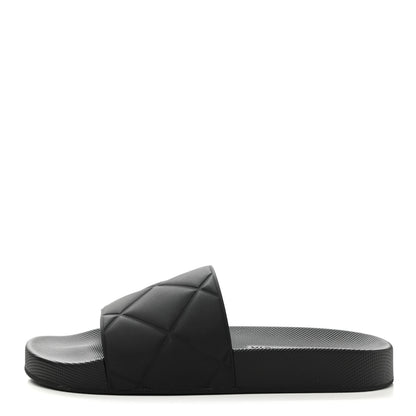Bottega Veneta Rubber The Slider Sandals 39 Black 1 of 7